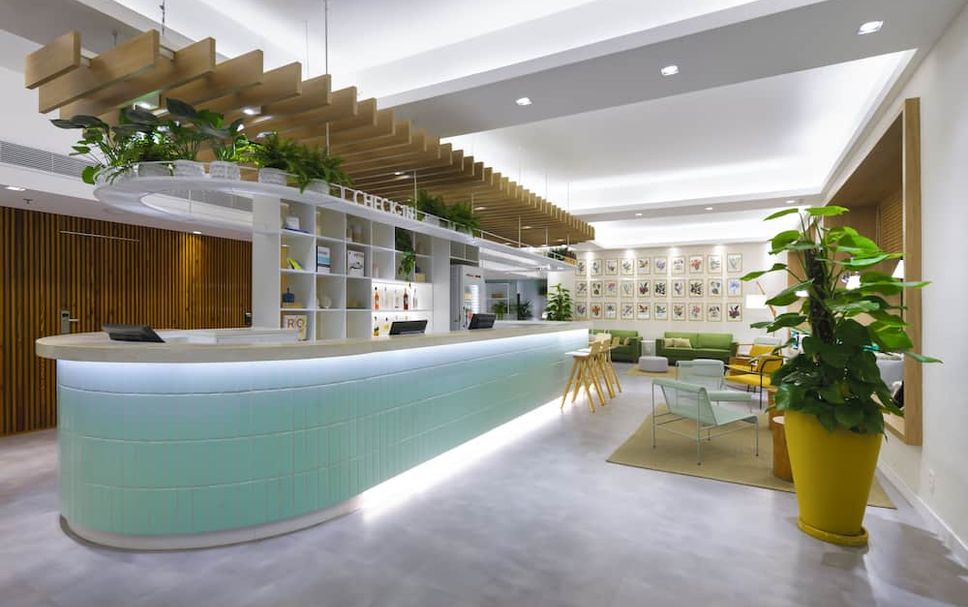 Receptionist Billede