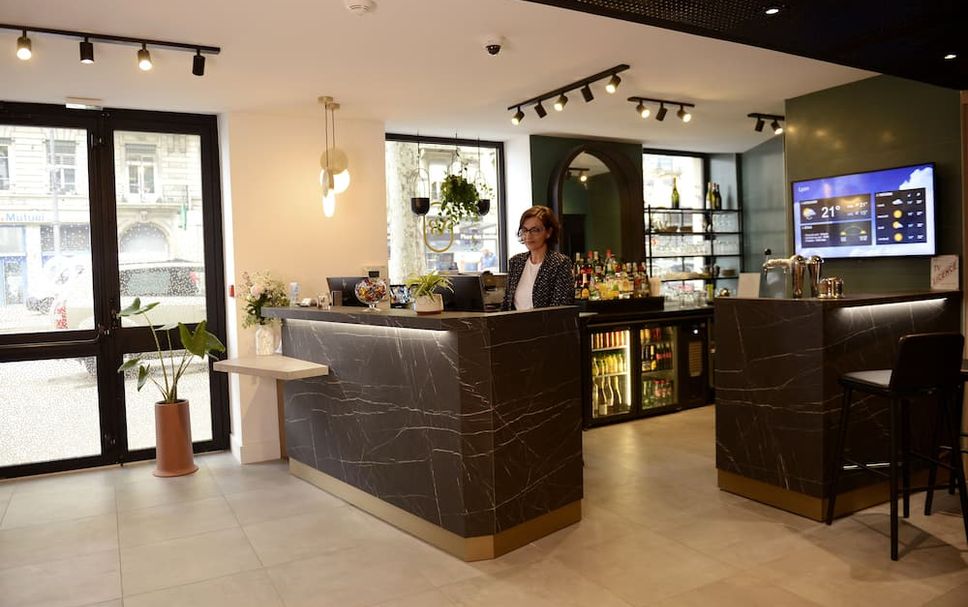 Receptionist Billede