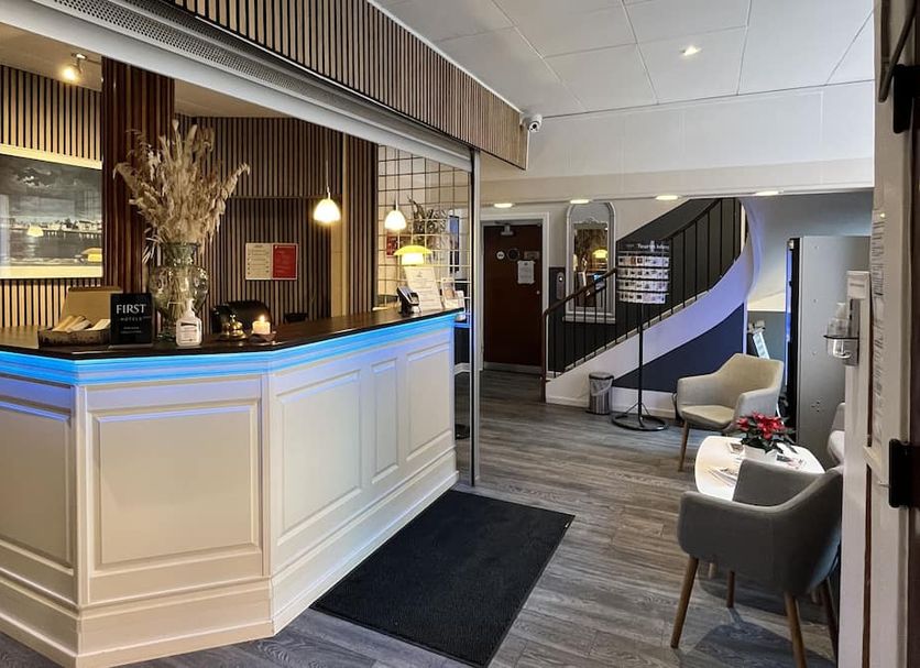 Receptionist Billede