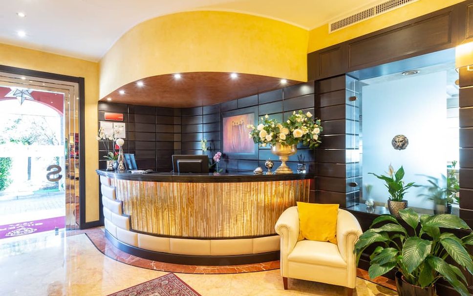 Receptionist Billede