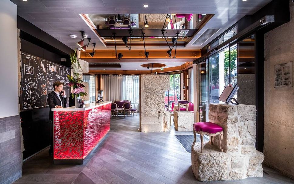 Receptionist Billede