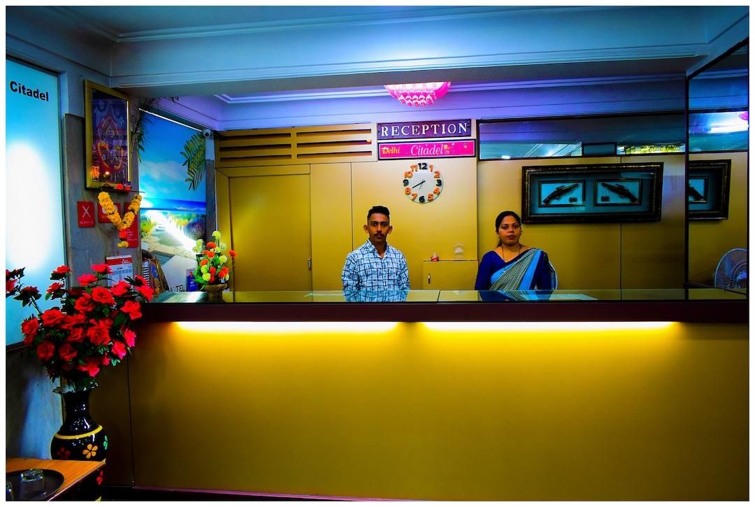 Receptionist Billede