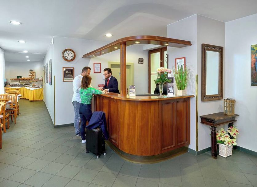 Receptionist Billede