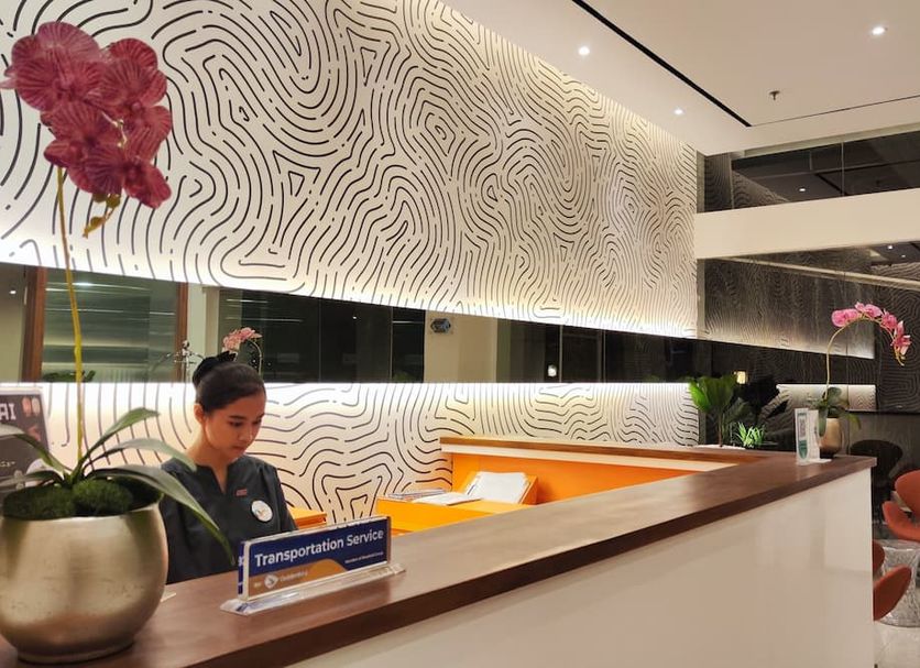 Receptionist Billede