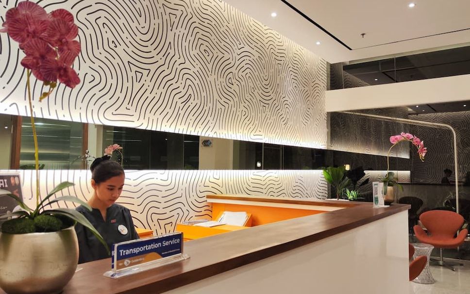 Receptionist Billede