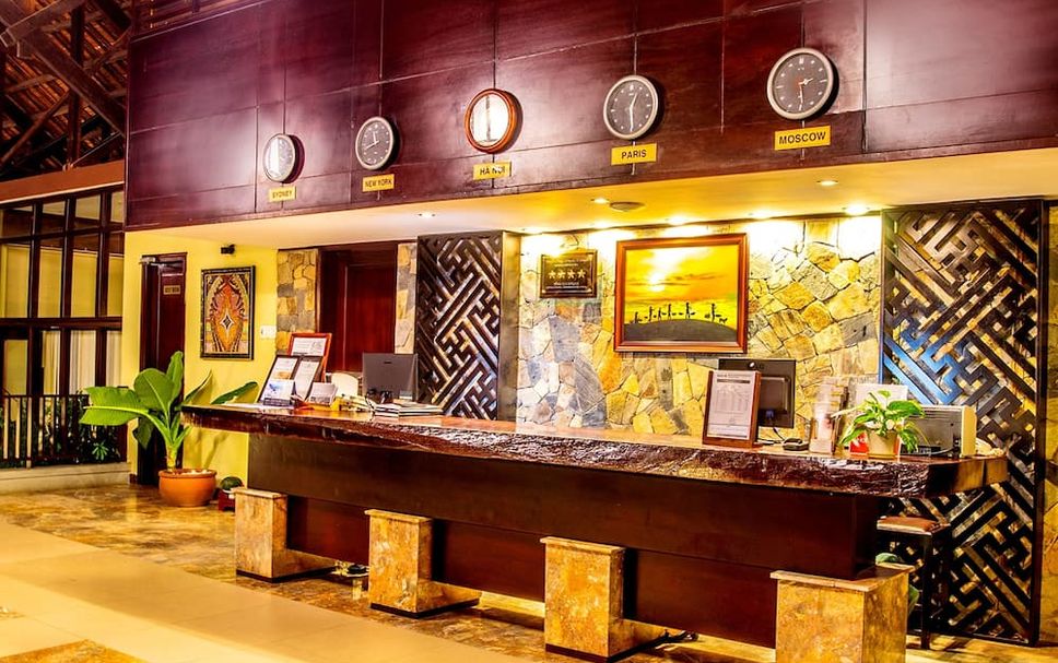 Receptionist Billede