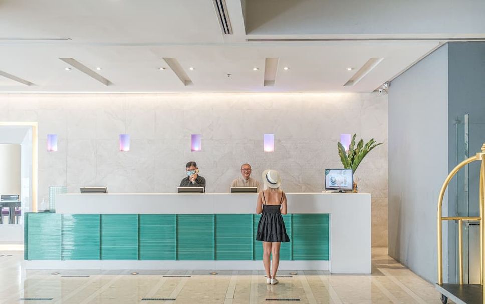 Receptionist Billede