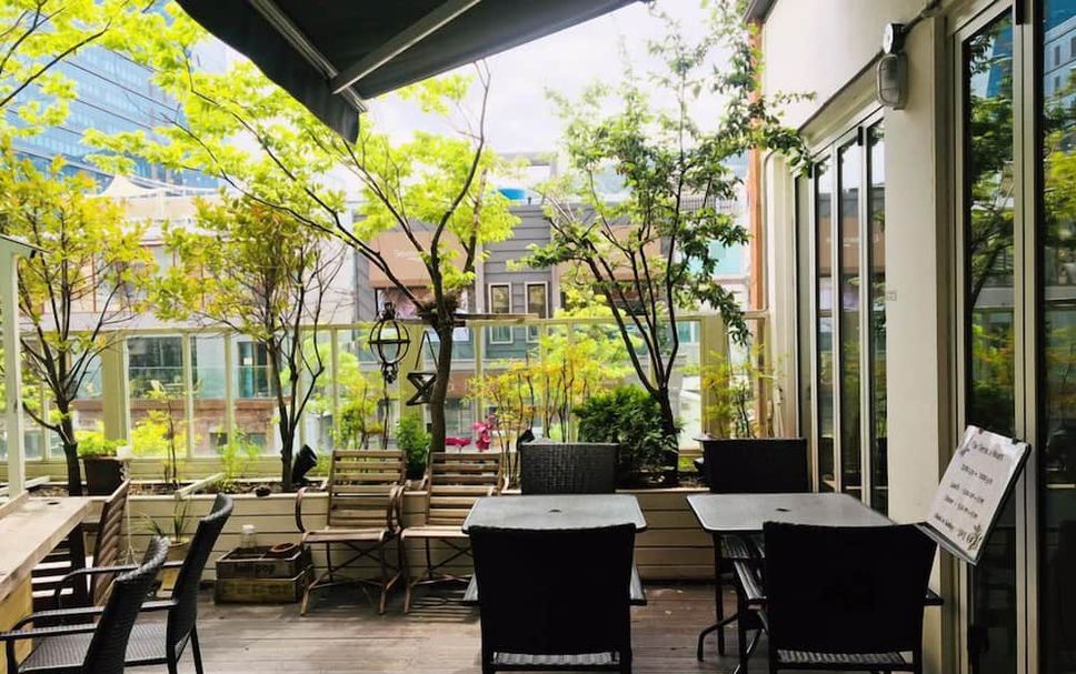 Patio Billede