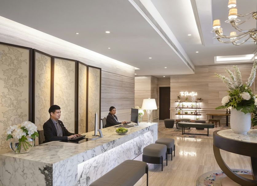 Receptionist Billede