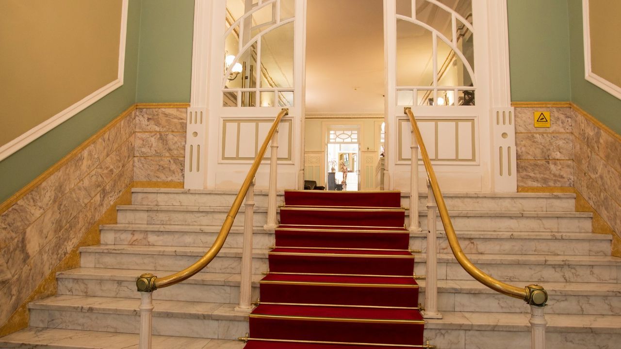 Hotelindgang Billede