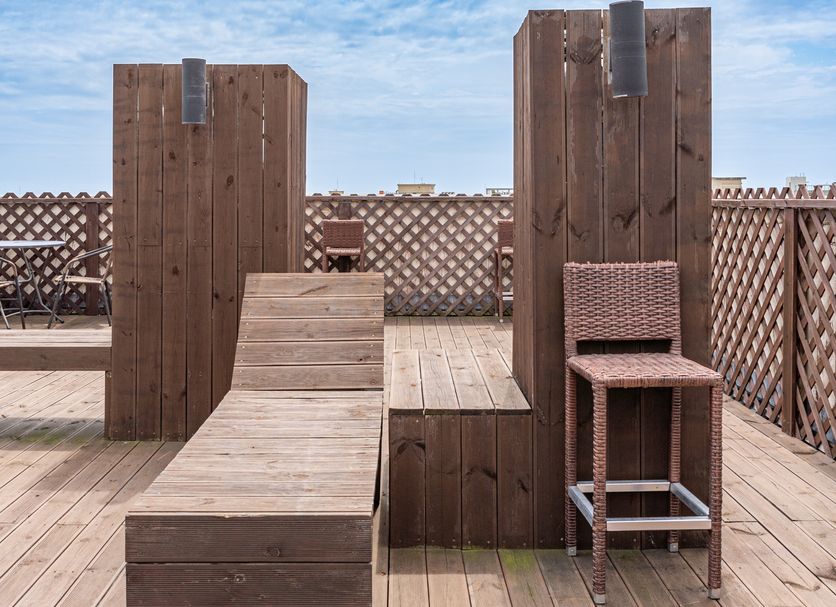 Tagterrasse Billede