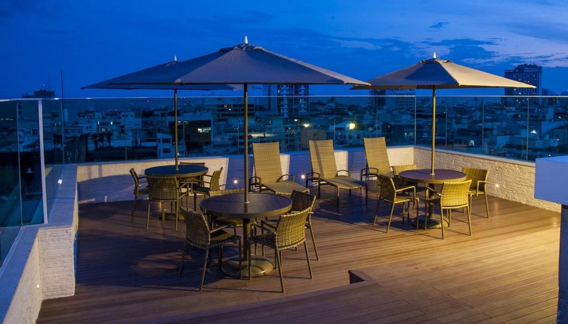 Tagterrasse Billede