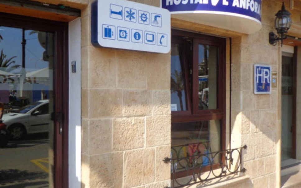 Hotelindgang Billede