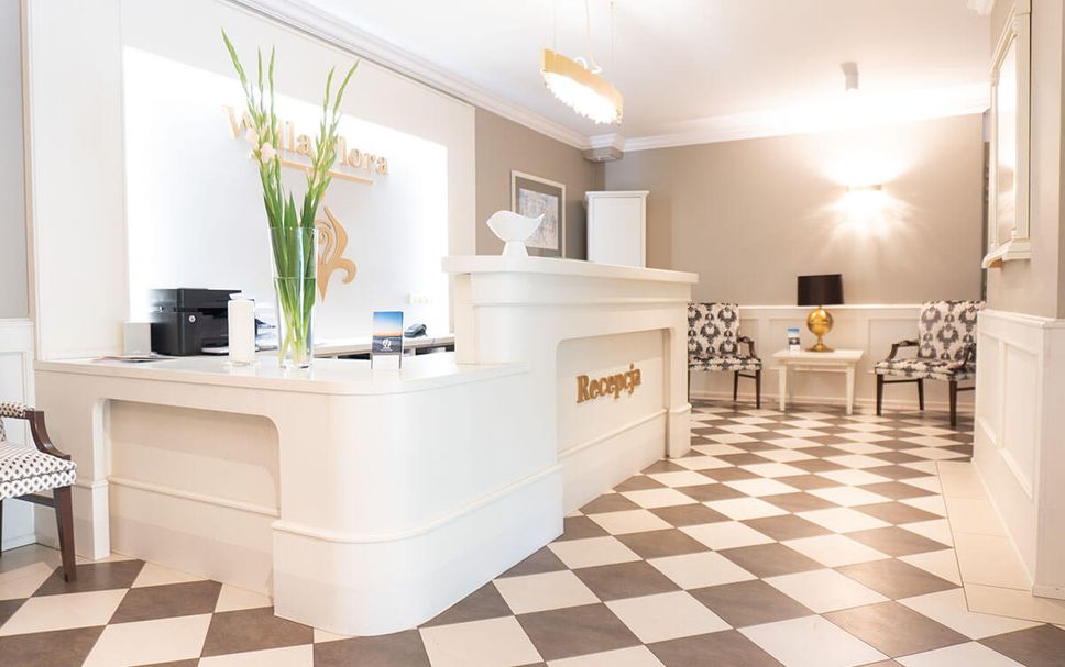 Receptionist Billede