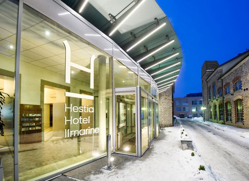 Hotelindgang Billede