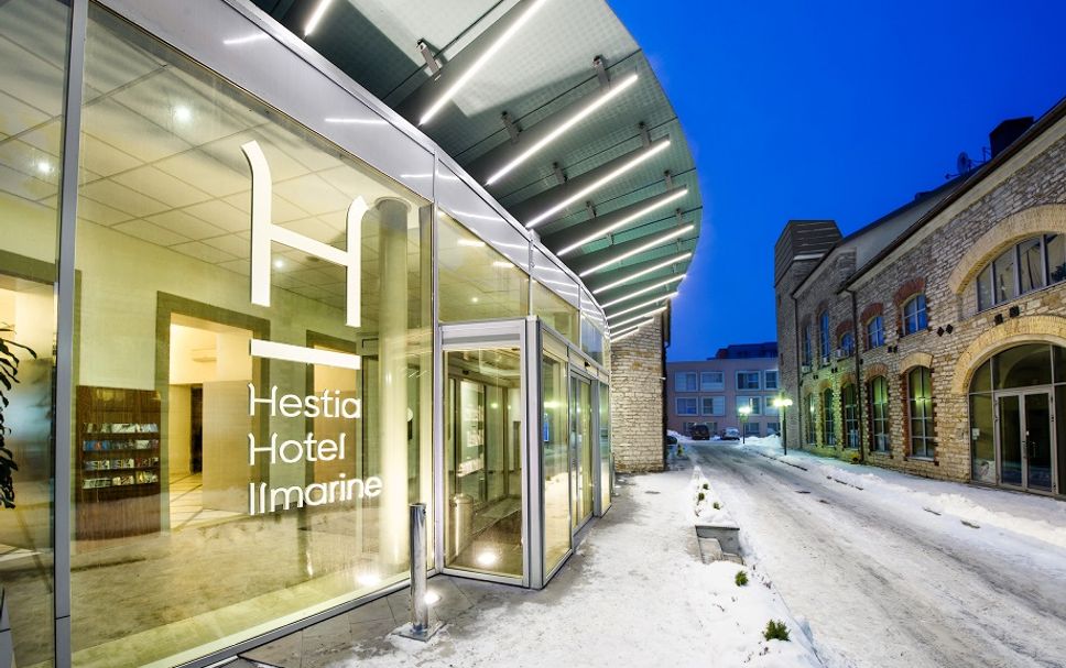 Hotelindgang Billede