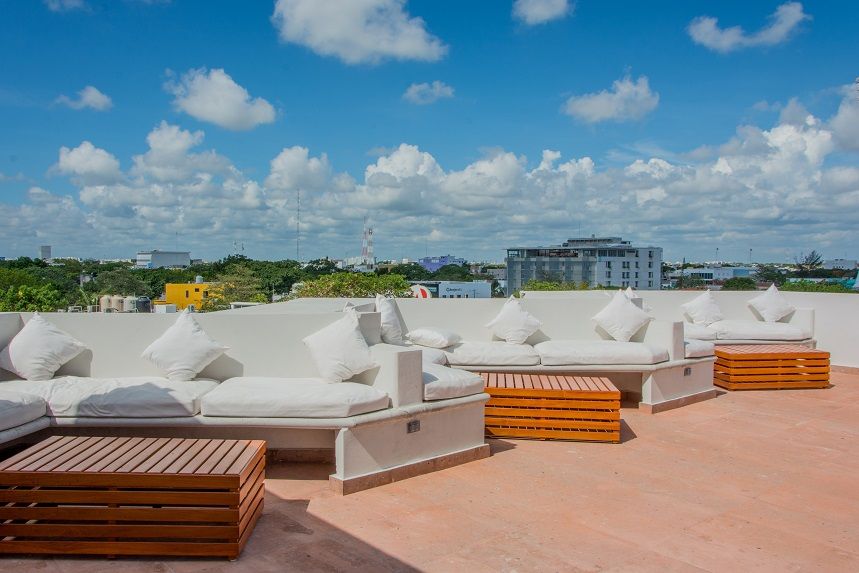 Tagterrasse Billede