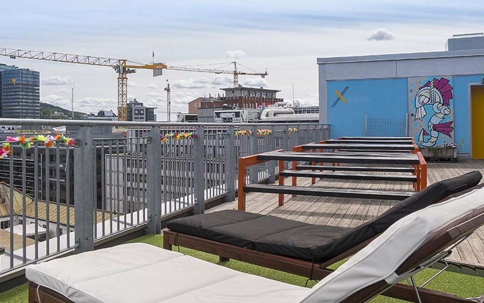 Tagterrasse Billede